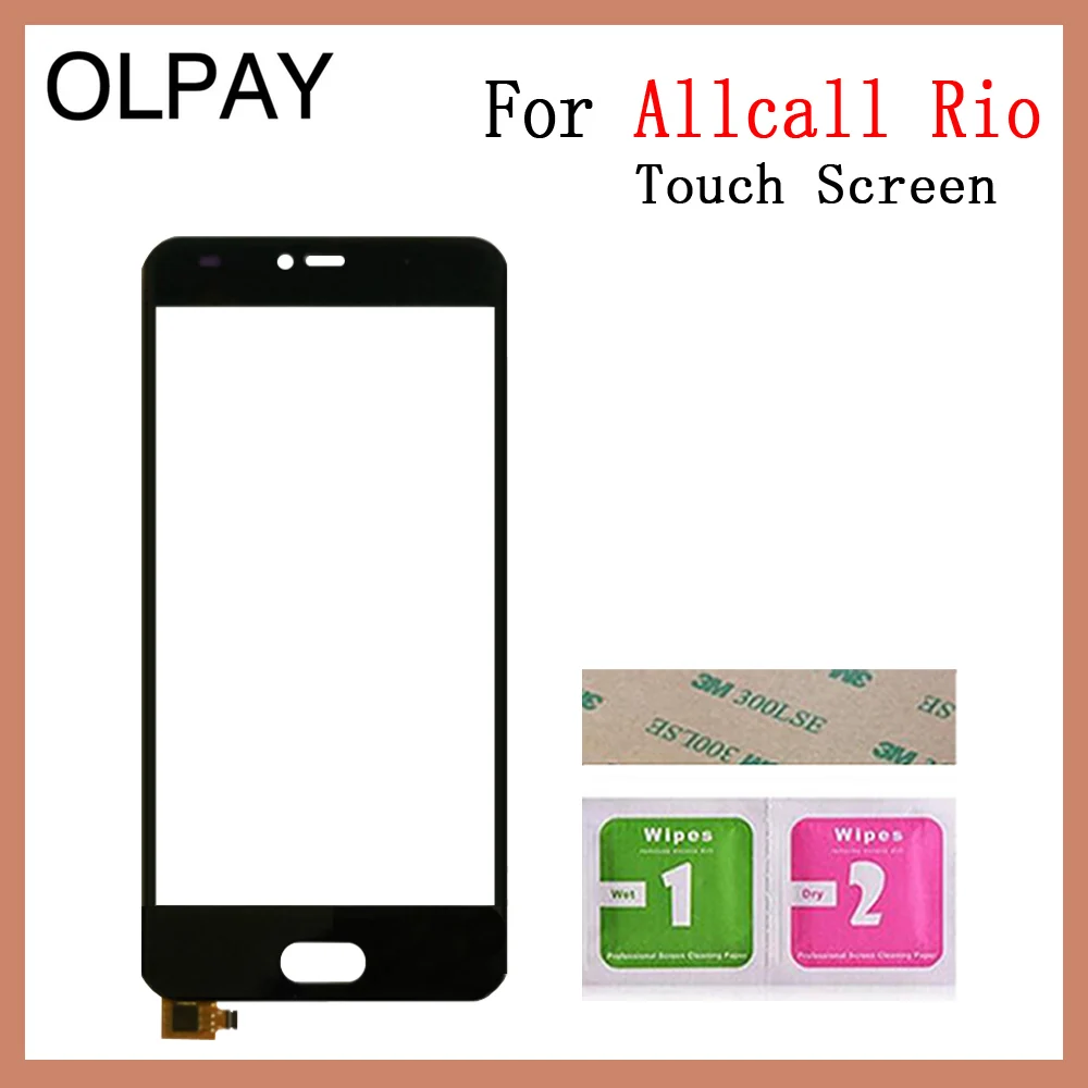 OLPAY 5," дюймовый телефон сенсорная панель для Allcall Rio сенсорный экран цифровой датчик сенсорная панель стекло сенсорный экран Переднее стекло