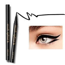 Стойкий жидкий карандаш для глаз крутой черный карандаш для глаз Водонепроницаемый Гладкий макияж косметика для глаз