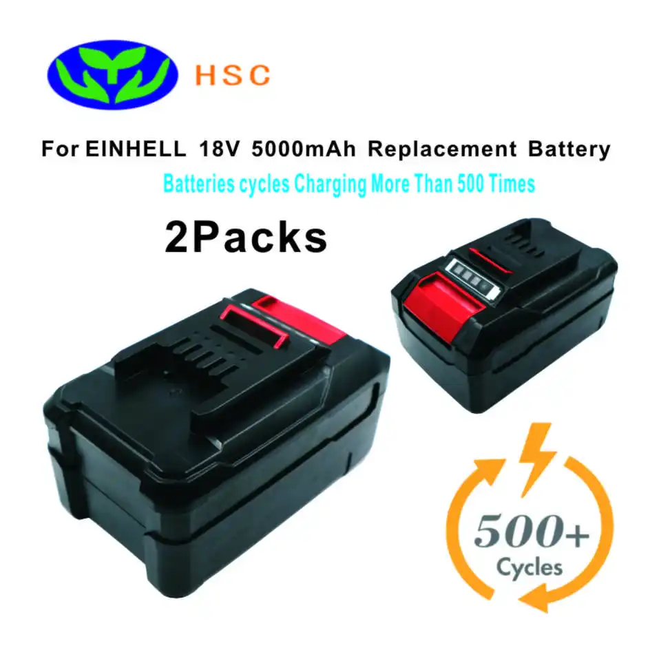 2 шт. 5.0Ah Батарея банк EIN18C литий ионный 18V Замена для EINHE PXBP 300 600 PX BAT52|Комплекты