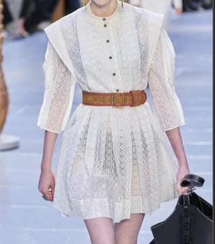 

Whie Black Pink Dress Top Quality Lace Women Night Club Fashion Elegant Party Dresses Sexy Dresses