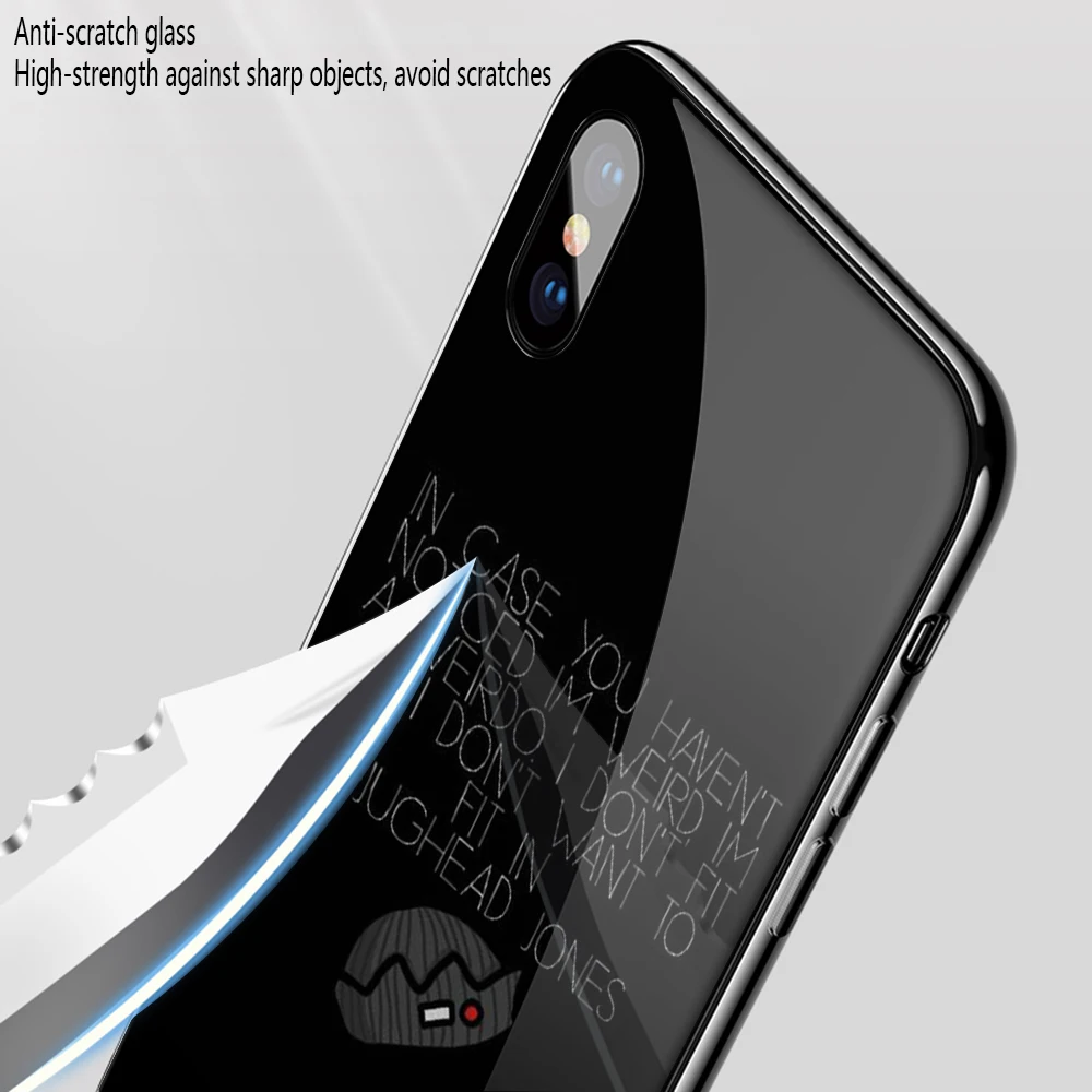 Ривердейл ТВ American Horror Story закаленное Стекло мягкий чехол для Huawei Honor 8x9 Коврики 20 P Smart P10 P20 P30 Lite рro