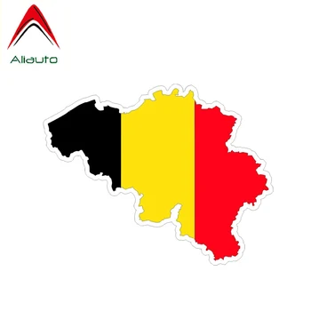 

Aliauto Personality Car Sticker Belgium Map Flag Cover Scratch Accessories PVC Decal for Volkswagen Renault Opel VW,14cm*11cm