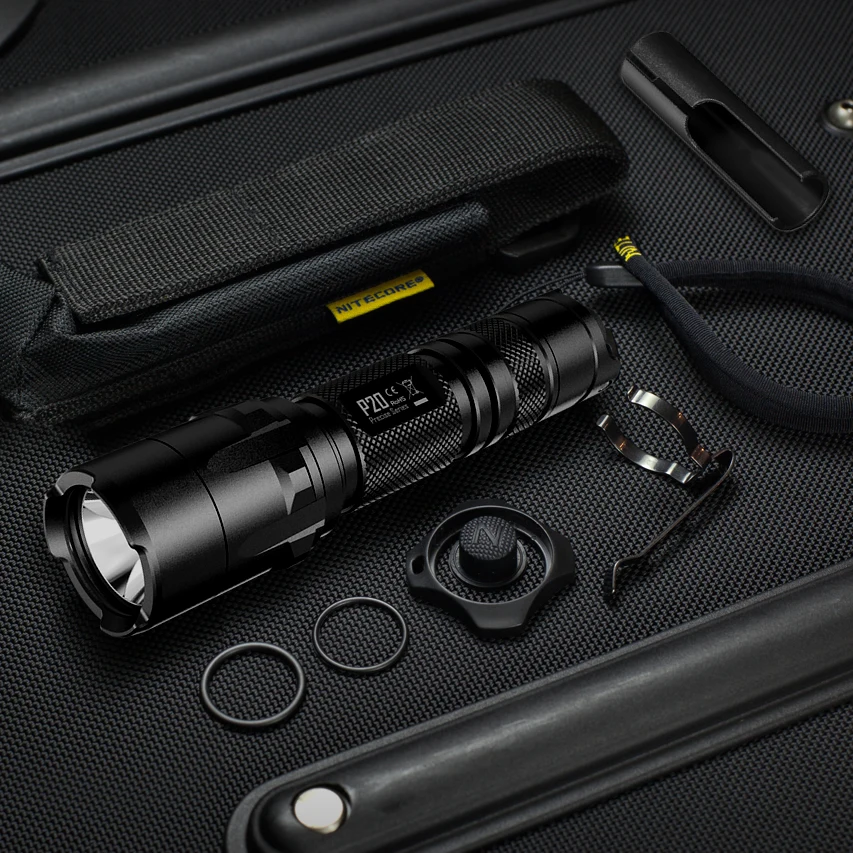 NITECORE P20 P20UV тактический светодиодный фонарик с NTH25+ 3400 мАч 18650 батарея посылка Водонепроницаемый Открытый Кемпинг Охота портативный