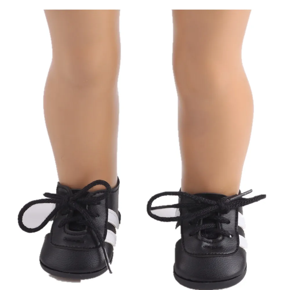 Football Soccer Uniform Sneakers Sock Doll Clothes Shoes For 18 Inch American Doll 43 CM Born Baby,Toys For Girls,Our Generation 6