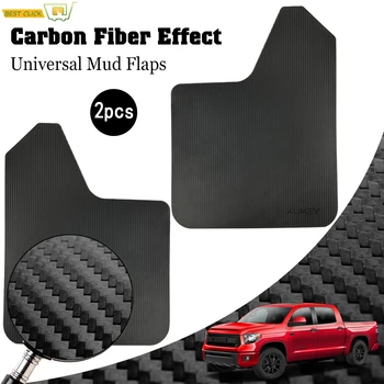 

2Pcs Universal Mud Flaps Mudflaps Splash Guards Front Rear For Carbon Fiber Effect For Renault Jeep Suzuki VW Golf GTI GMC Dodge