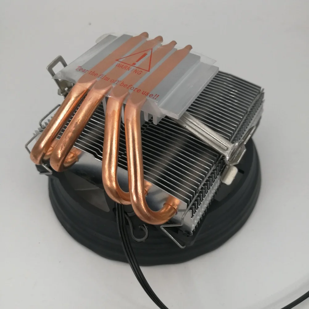 4 медные тепловые трубки процессор кулер радиатор вентилятор охлаждения для A-MD I-ntel 1150 1151