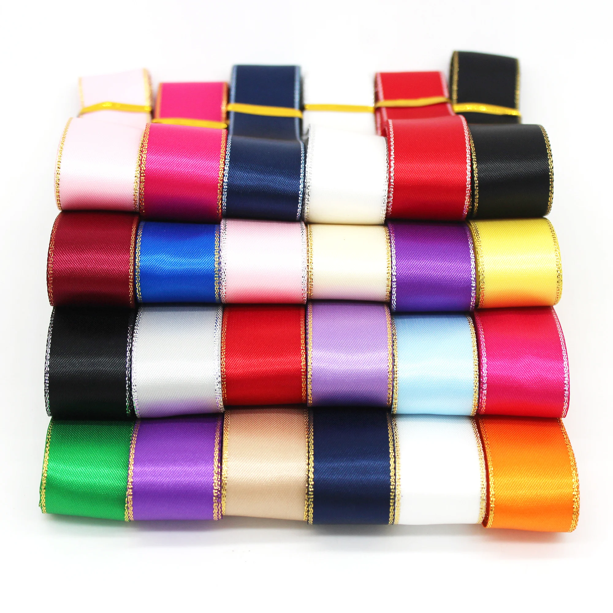 Wholesale Lt. Tan Single Face Satin Ribbon 