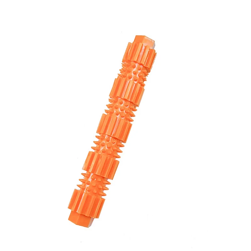Orange Популярные игрушки для домашних животных, жевательная игрушка для собак, для агрессивных жевателей, лечение, дозирование резиновых зубов, чистящая игрушка, игрушки для собак для маленьких собак - Цвет: Orange