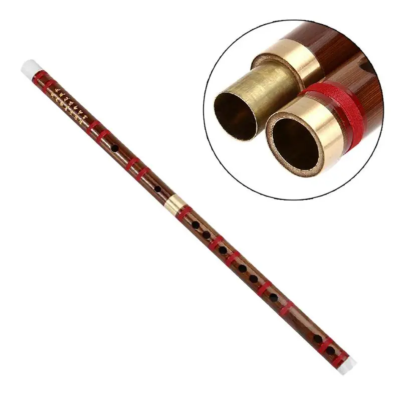 Music Accessories Pluggable Chinese Traditional Handmade Musical Instrument Bamboo Flute / Dizi C D E F G