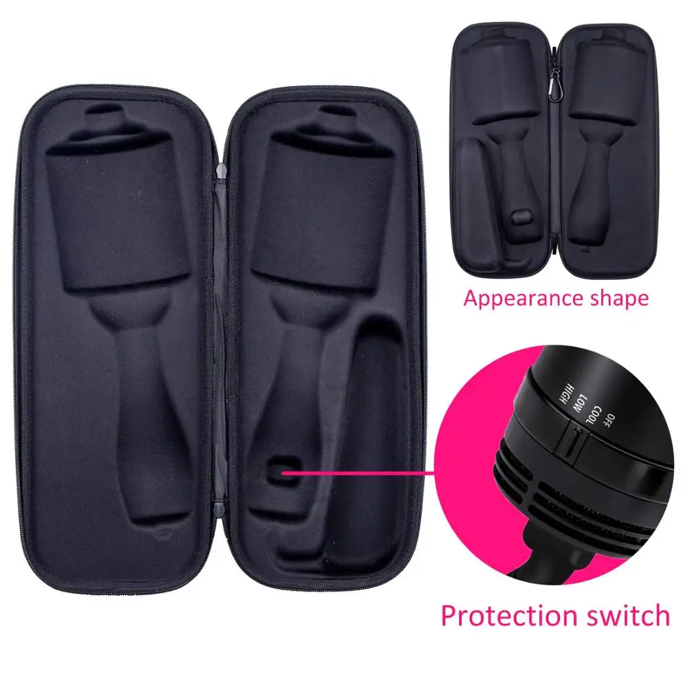 Cena 2019 nowa twarda przenośna torba podróżna EVA dla Revlon jednoetapowa suszarka do włosów i Volumizer Styler (tylko przypadek)