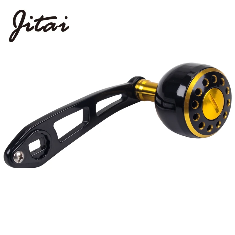 

JITAI Aluminum Alloy Fishing Reel Handle 3000 Series Single Rocker Knobs For ABU/DAIWA Bait Casting Fishing Reel Tackle Accessoy