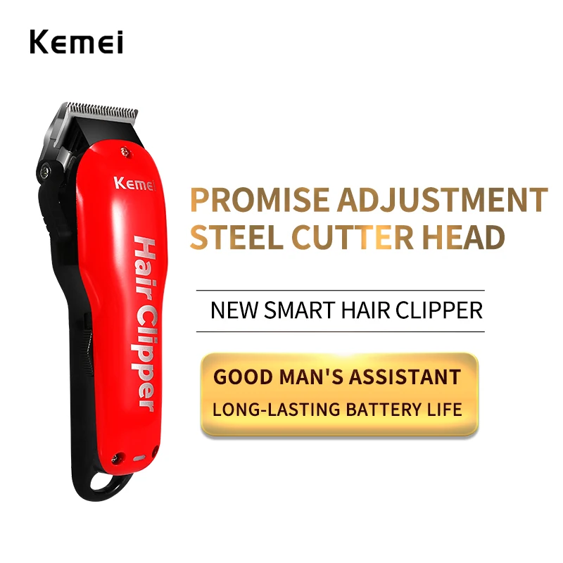 

Kemei-707Z Rechargeable Hair Trimmer Electric Hair Clipper Rechargeable Cordless Hair Trimmer Beard Shaver Hair Cutting Machine