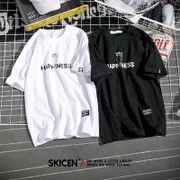 Hong Kong style Ulzzang куртки для пар, Мужская Весенняя бейсбольная форма свободного кроя в Корейском стиле Харадзюку с принтом смешанных цветов