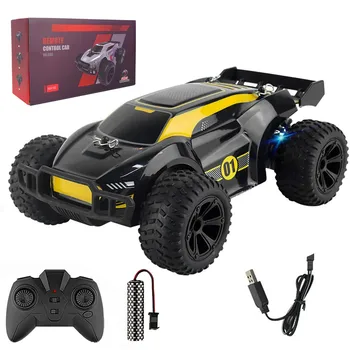 JJRC-Q88 4WD RC Car 1:22 15km/h High-speed Racing 2.4G Off-road Outdoor Remote Control Car Climbing Car Children Toy With Light 1