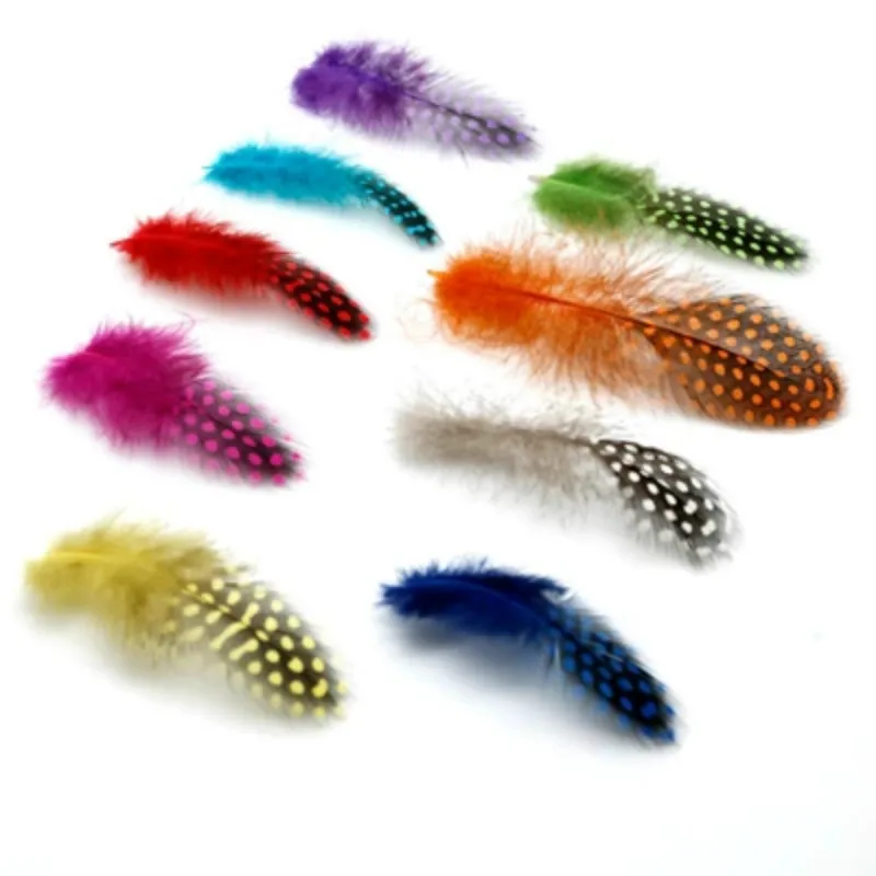 

50 PCS/Lot High Quality Pearl Pheasant Feathers 2-4"/5-10CM Natural Spotted Chicken Feathers DIY Jewelry Accessories Plumes