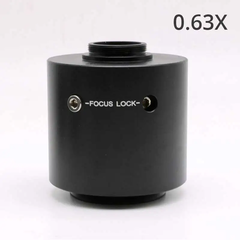 1PC 0.63X Adapter 0.35X 0.5X 0.63X 1X c-крепление микроскоп камера адаптер CCD камера интерфейс для Olympus микроскоп SZX AX CX BX MX - Цвет: 1PC 0.63X Adapter
