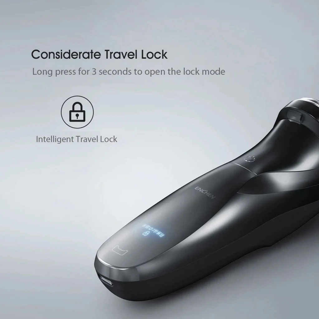 Enchen Male Face Shaver Flex Razor 3D Electric Shaver Men Washable USB Rechargeable Shaving Beard Machine Barbeador 2020 New