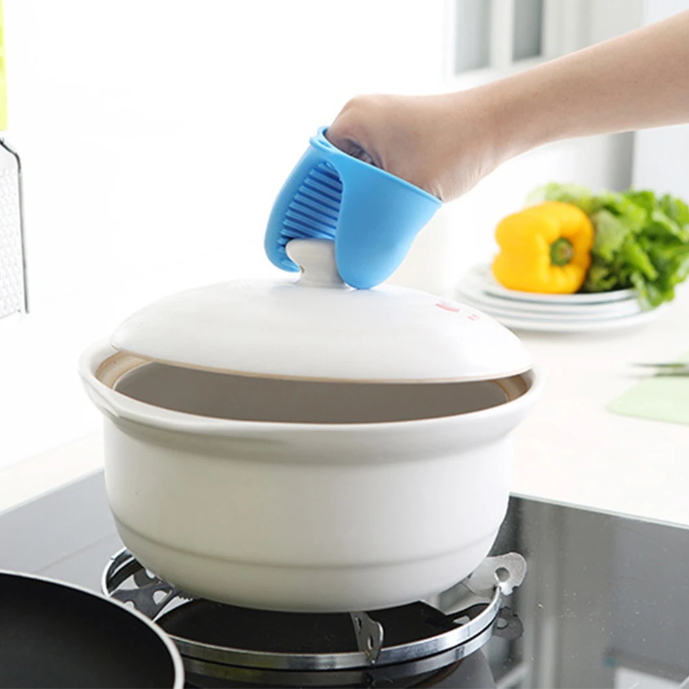 

Silicone Rubber Insulation Gloves Anti-Scalding Kitchen Accessories Household Gadgets Kitchen Cooking Accessory Safe Material
