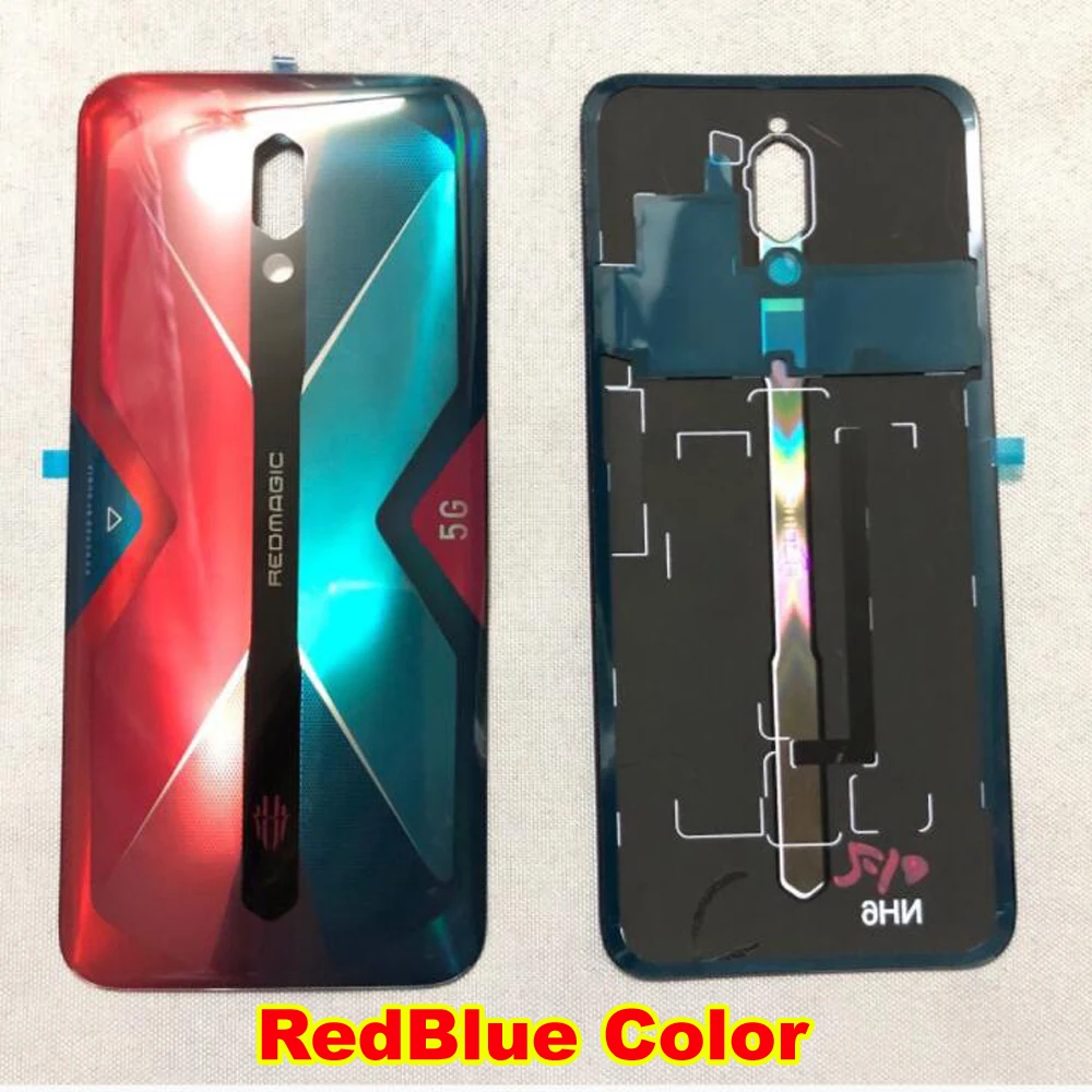 Best New Glass Lid Back Battery Cover For ZTE Nubia Red