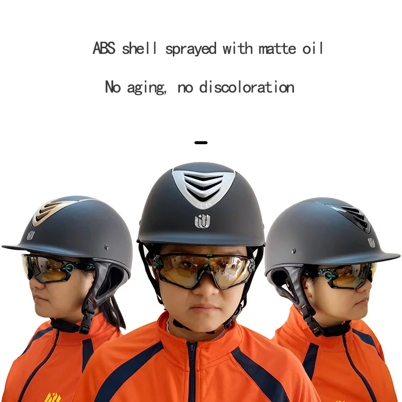 Jezdecký helmy dětské dospělé ochranný prodyšné postroj zásoby jízdní helma klobouky