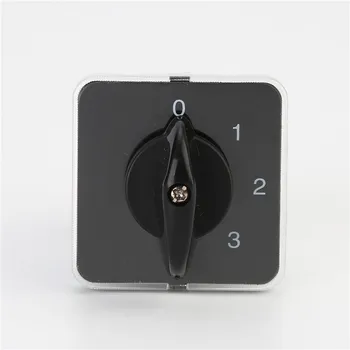 

1pc Rotary combination Switch 12Terminals (0-1) (1-0-2) (0-1-2-3) (0-1-2-3-4-5) (0-1-2-3-4-5-6) 20A Asynchronous Motor Reversibl