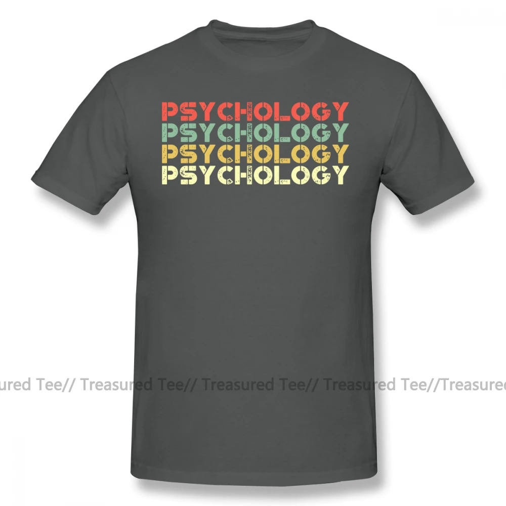 Футболка с принтом «Psychology», Винтажная футболка в стиле «Psychology Retro», забавная Футболка с принтом, 6xl, летняя мужская футболка с коротким рукавом из 100 хлопка
