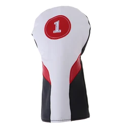 Golf Club Headcover 460cc Driver Wood Head Cover No. 1 3 5 Cue Sleeve Universal Replacement Golf Head Protector Cover