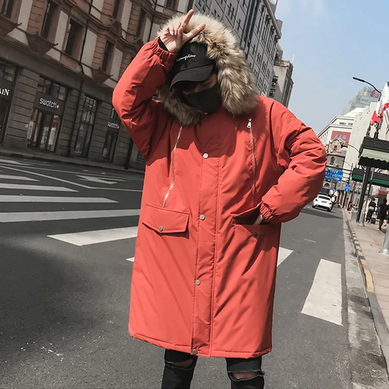 

Nice Tide Thick Longer Coats Men Jacket Winter Overcoat Men's Trench Jacket Male Warm Winter Parka Men