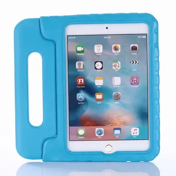 

Kids Safe Silicone Hand-held Shock Proof EVA Full Body Tablet Case for IPad Mini 4 5 7.9 Inch Cover Shell for Mini 4 5 Funda+pen