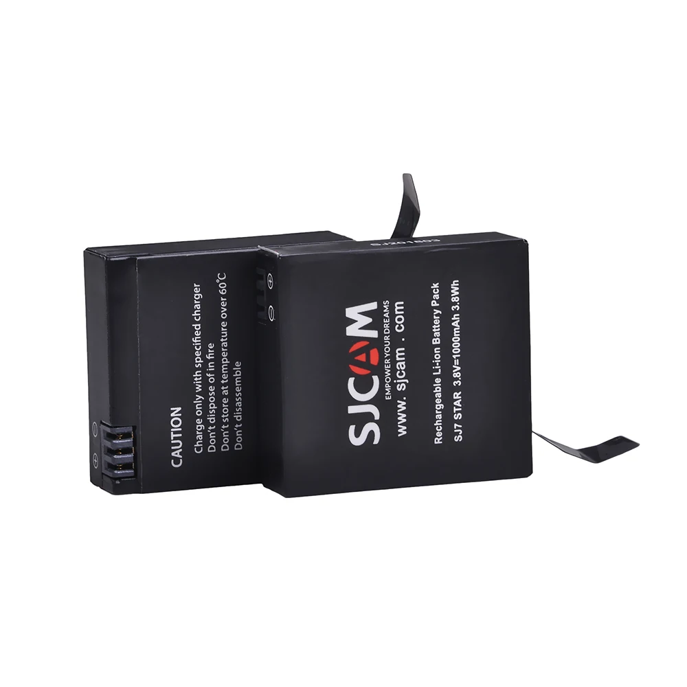 充電式リチウムイオンバッテリーSjcam-sj7 mAh,アクションカメラ