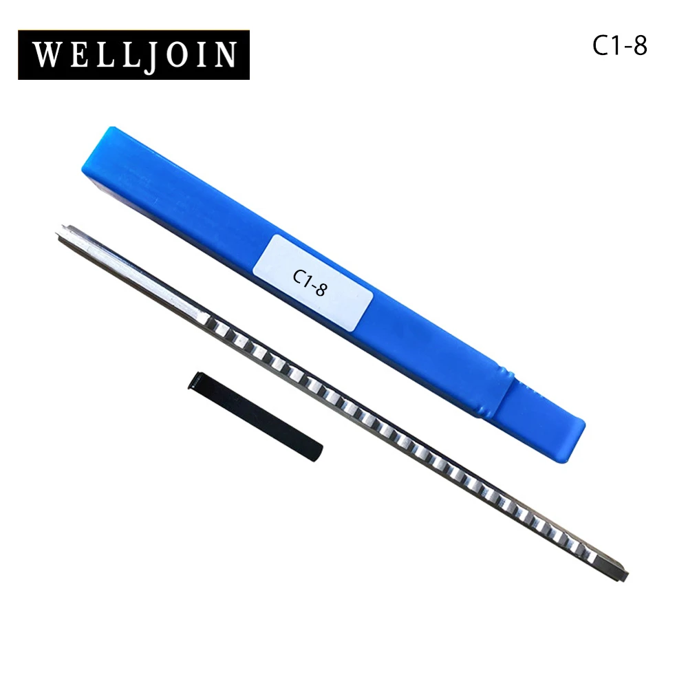 Keyway Broach 8mm C Push Type Metric Size Broaches High Speed Steel Keyway Cutting Broaching Tools for CNC Router WSF-TOOLS Keyway Broach 8mm C Push Type Metric Size Broaches High Speed Steel Keyway Cutting Broaching Tools for CNC Router WSF-TOOLS