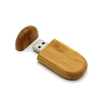

Bamboo USB Flash Drive Photo Album Box Portable Computer External Storage Device USB2.0 Memory Stick