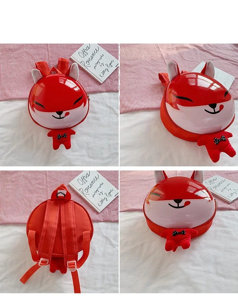 MOTOHOOD Toddler Backpack Anti Lost Kids Baby Bag Cartoon Animal Children Backpacks Kindergarten School Bag for girls and boys (1)