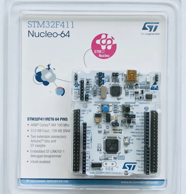

In stock!!! NUCLEO-F411RE Development board Free Shipping