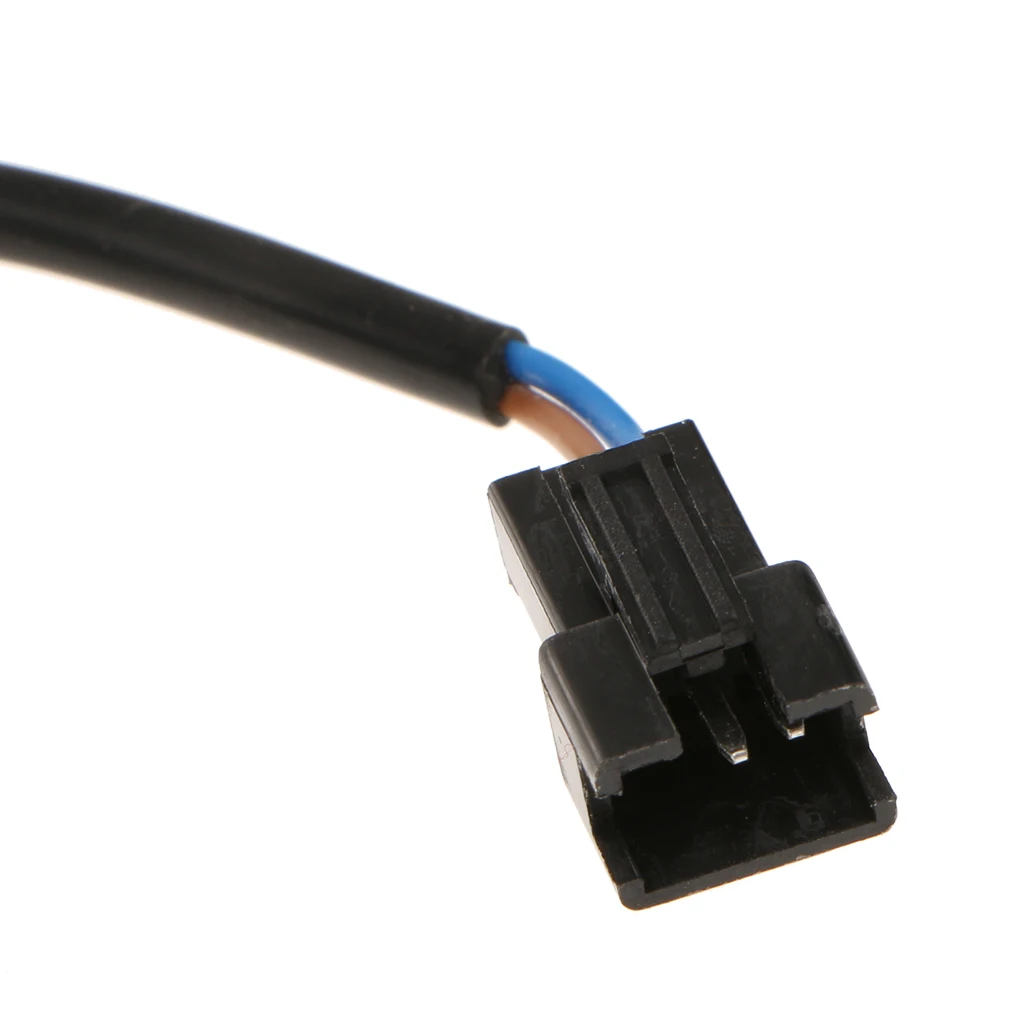 1 Set Digital Sensor Cable With 1 Magnet Fit Motorcycle Meter Gauge Black