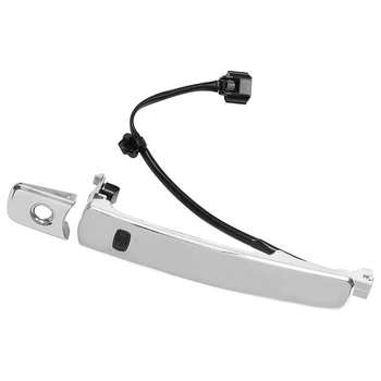 

2PCS Front Left Drive Side Outside Chrome Door Handle for 2010-2013 Nissan Rogue