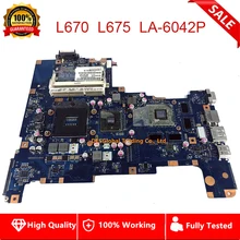 K000103790 для Toshiba Satellite L670 L675 материнская плата для ноутбука HM55 NALAA LA-6042P материнская плата полностью проверена Быстрая