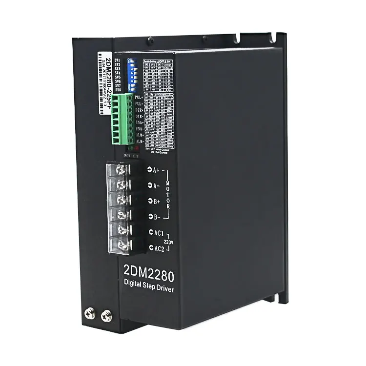 JMC подходит для Nema 42 двигатели 220V мотор драйвер для ЧПУ машина комплект цифровой шаговый привод 2DM2280