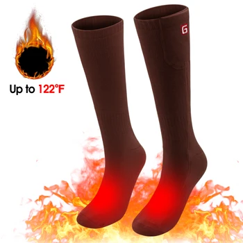 

Woman and Man Winter Warm Heated Socks with 3.7V rechargeable li-ion battery Electric Heated Health Soft Socks for winter