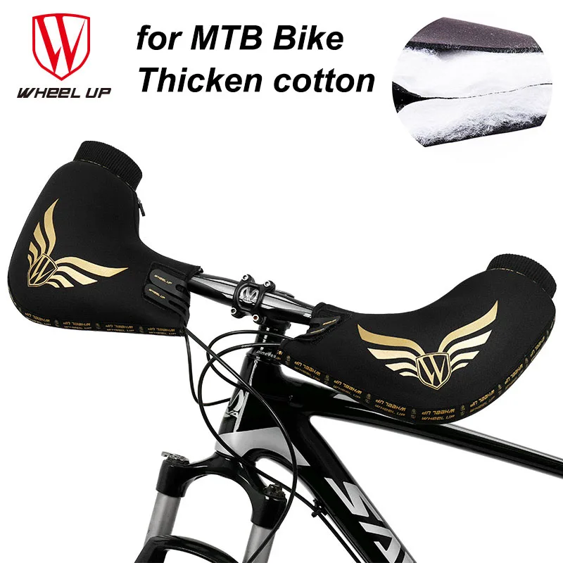 cotton for MTB Взрослые велосипедные перчатки для MTB, шоссейные велосипедные Зимние перчатки для мужчин и женщин, спортивные велосипедные перчатки для горного велосипеда, руль, хлопковые перчатки - Цвет: cotton for MTB