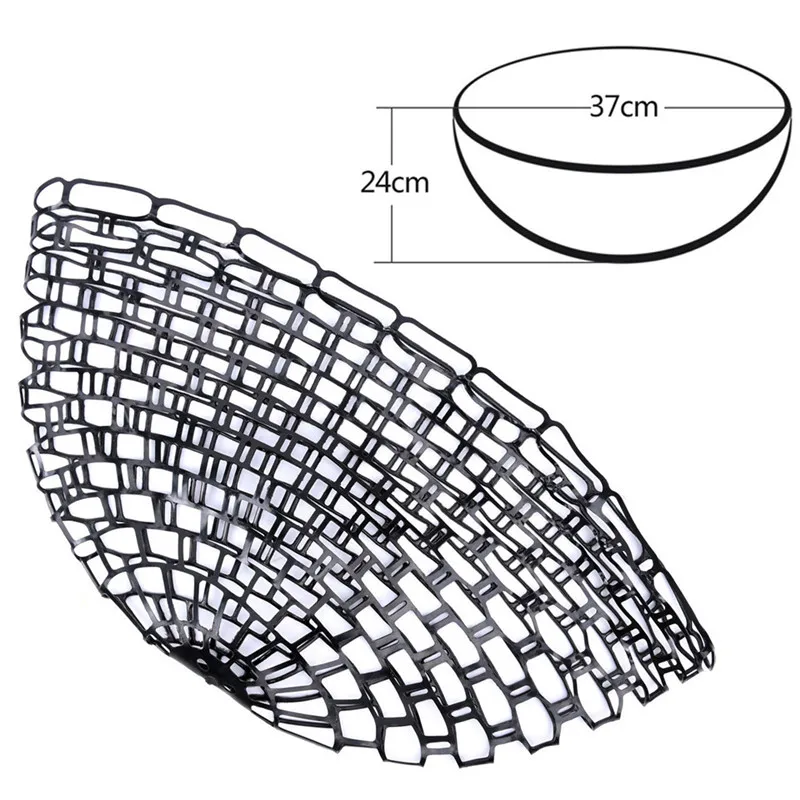Maximumcatch, Сменная сетка для ловли нахлыстом, Черная мягкая резиновая сачок, рыболовная сеть для ловли форели - Цвет: Medium Size Black