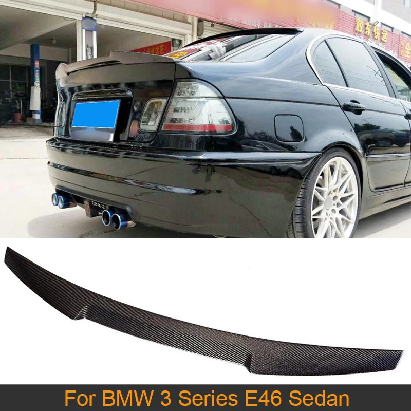 Автомобильный спойлер заднего багажника крыла для BMW 3 серии E46 база M3 Седан 4