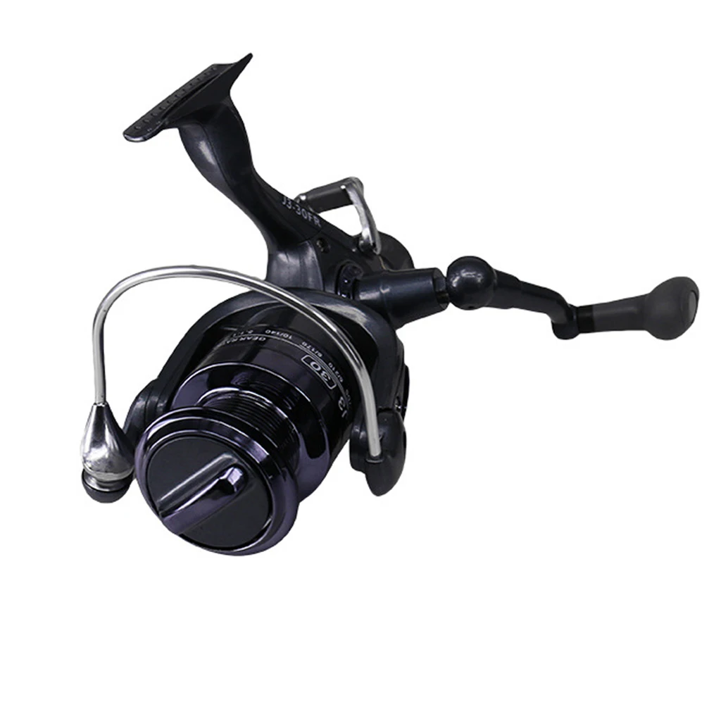 Carp Fishing Spinning Reel with Front and Rear Double Drag Brake System 3BB Left Right Interchangeable for Saltwater Freshwater