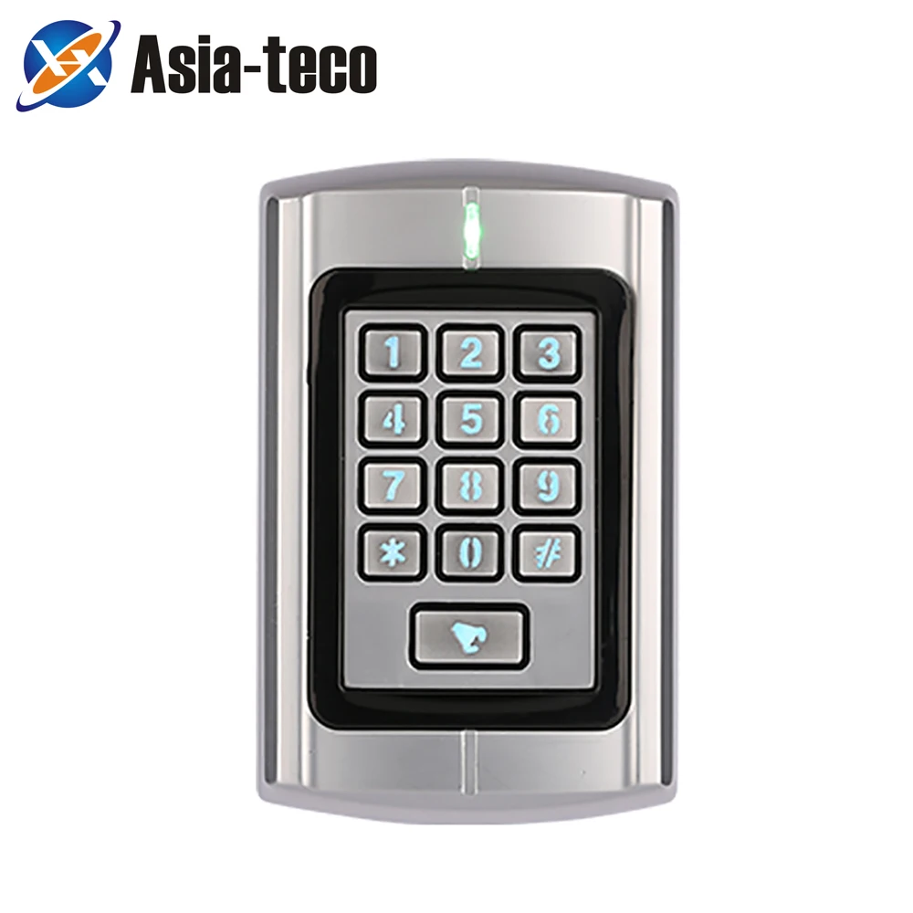 

RT380 Wiegand Metal Waterproof Rfid Access Control Machine 1000 Users Card Reader Door Access Control System