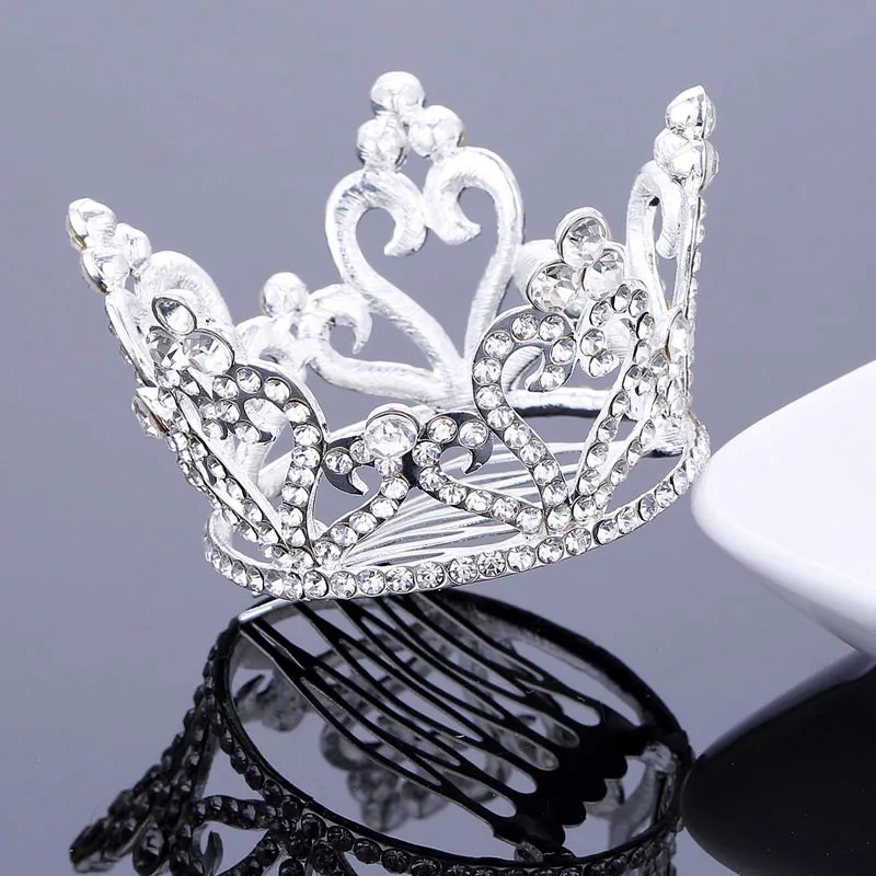 Diadème Enfant Fête Lot De 3 Strass - Diadèmes Enfant Pour Anniversaire Et Fête Couronnes Princesse