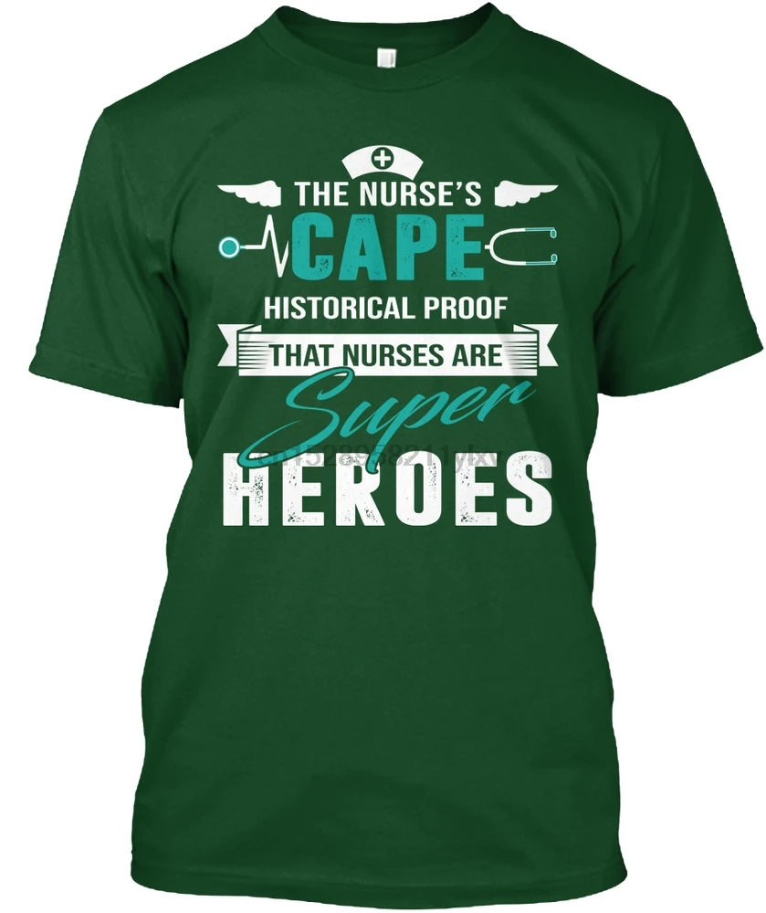 Men t shirt THE NURSE'S CAPE HISTORICAL PROOF tshirts Women t-shirt | Мужская одежда