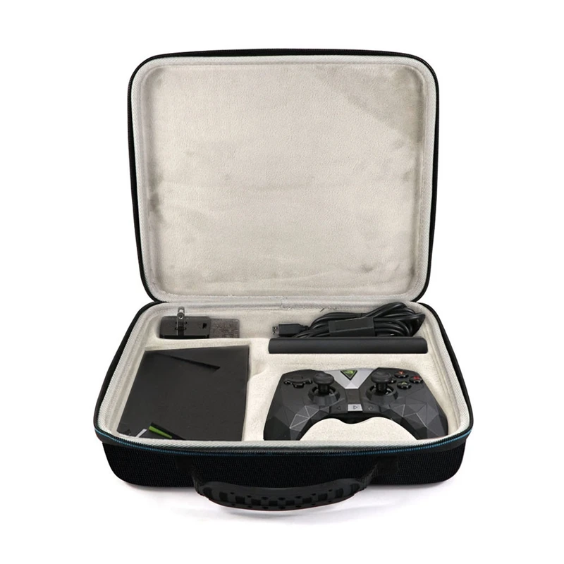 New Eva Travel Protective Carrying Case For Shield Media Player, Remote, Shield Controller, Usb Cable And Charger