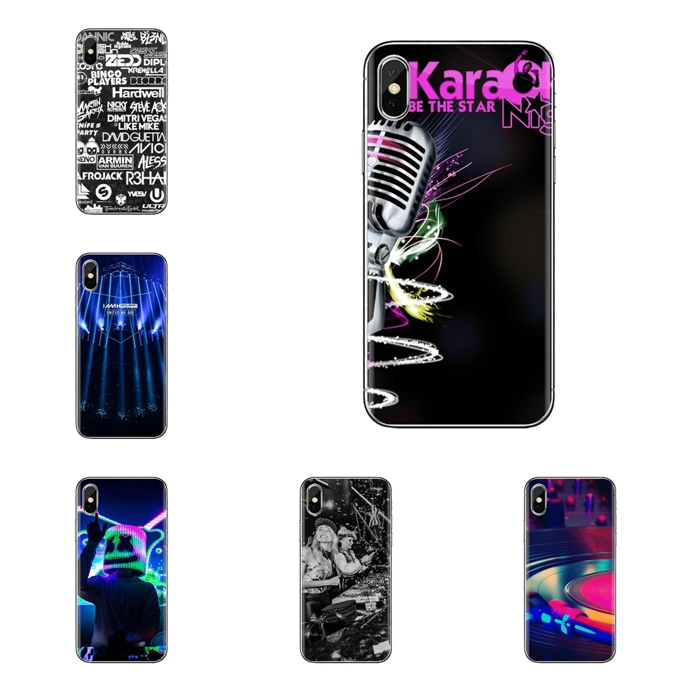Soft Transparent Cases Covers Dj Wallpaper Full HD For Xiaomi Mi4 Mi5 Mi5S Mi6 Mi A1 A2 5X 6X 8 9 Lite SE Pro Max Mix 2 3 2S |