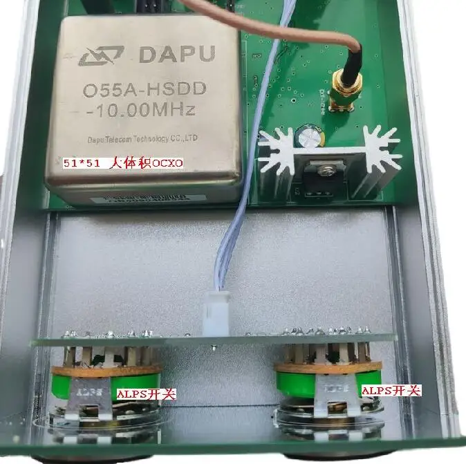 By BG7TBL FOS-3 OCXO Frequency Standard 2CH Word Clock,,support extern rb clock input Reference for audio equipment Speaker