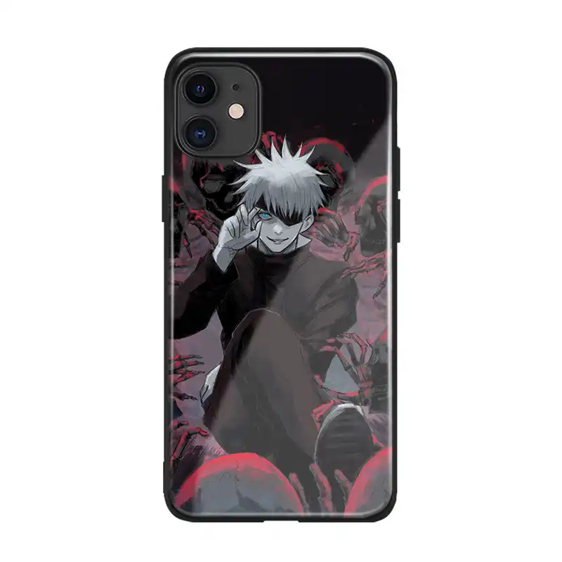 Jujutsu Kaisen Satoru Gojo Tempered Glass Soft Silicone Phone Case Cover Shell For Iphone Se 6 6s 7 8 Plus X Xr Xs 11 Pro Max Phone Case Covers Aliexpress Jujutsu Kaisen Satoru Gojo Tempered Glass Soft Silicone Phone Case Cover Shell For Iphone Se 6 6s 7 8 Plus X Xr Xs 11 Pro Max Phone Case Covers Aliexpress